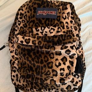 JANSPORT HIGH STAKES BACKPACK, LEOPARD